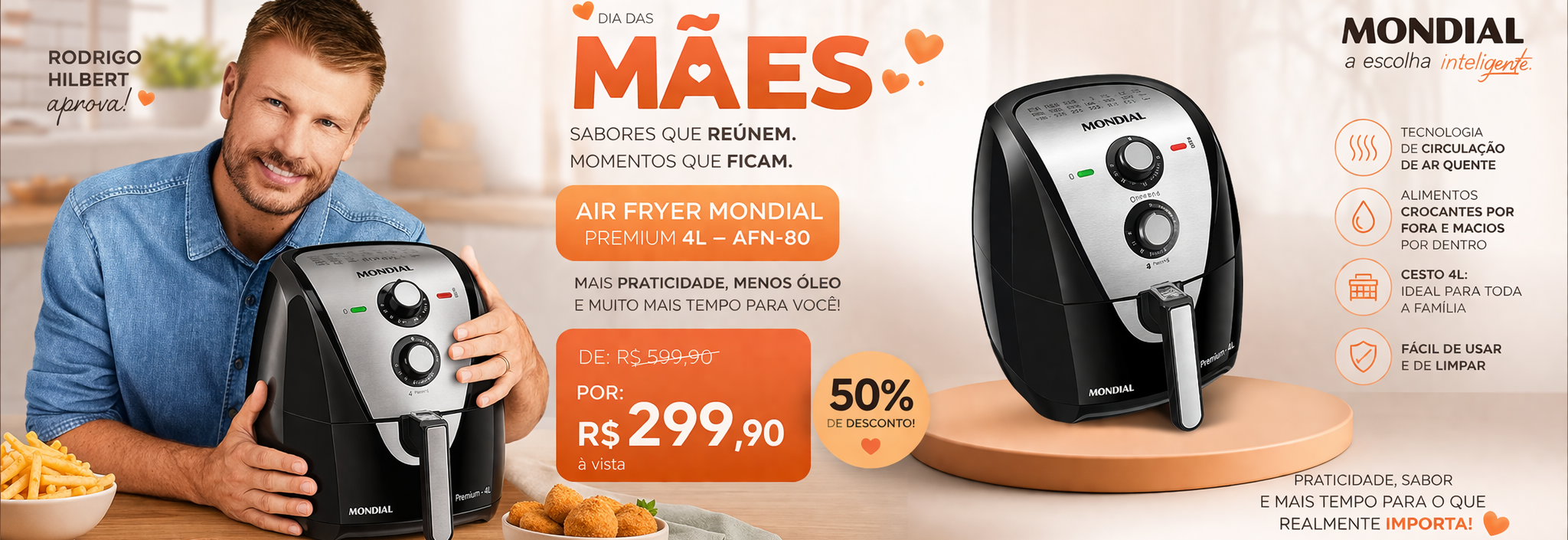 Banner Dia das Mães – Desconto Exclusivo