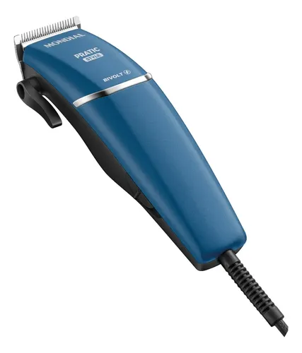 Cortador de Cabelos Pratic Style Mondial Azul Bivolt CR-10-BI