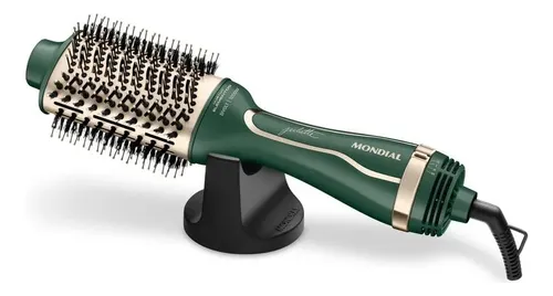 Escova Secadora By Juliette Mondial Verde Oliva 1300W Bivolt ES-JU-02