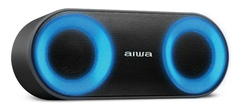 Caixa de Som Speaker AIWA Bluetooth Luzes Multicores IP65 — AWS-SP-01